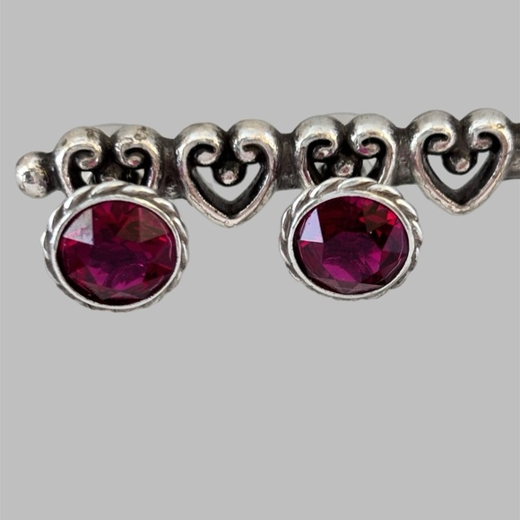 Brighton Iris Stud Earrings Ruby Color NWT.
STYLE JA173E - Picture 3 of 7